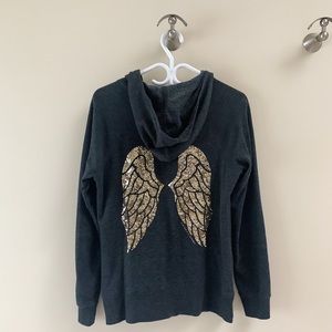 Victoria Secret zip-up sweater (size medium)